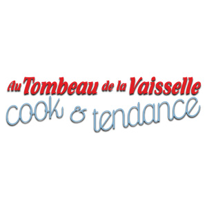 Le logo de la boutique "Au Tombeau de la Vaisselle"